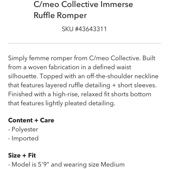 🔥GORGEOUS🔥 UO green off-the shoulder romper - Picture 5 of 5